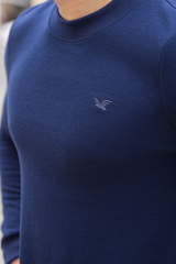 Navy Blue Essential Sweatshirt