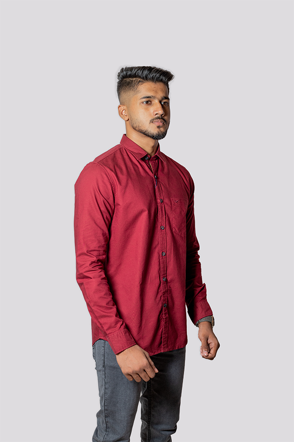 Oxford Solid Stretch Shirt