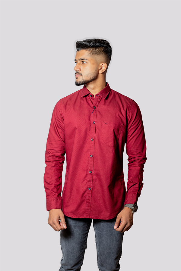 Oxford Solid Stretch Shirt