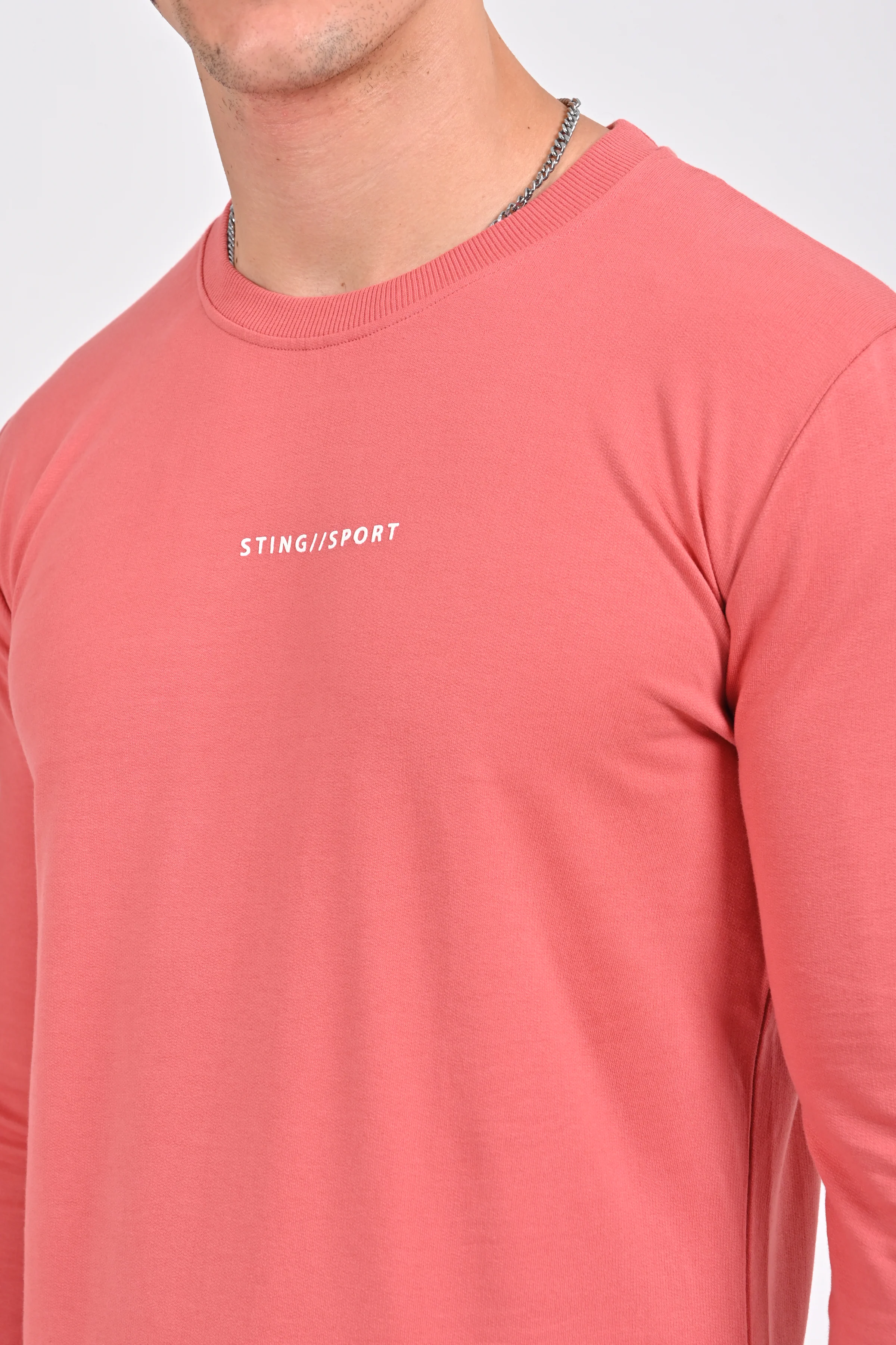 Pink Stylised Sweatcrew | Sea Green Stylised Sweatcrew